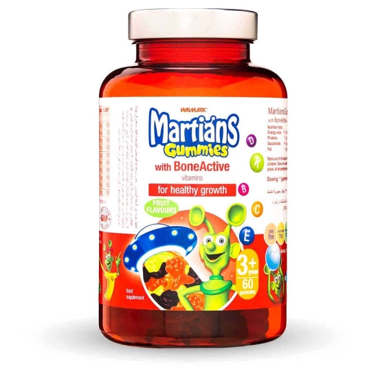 Picture of Martians Gummi With Bone Active 60 Gummies